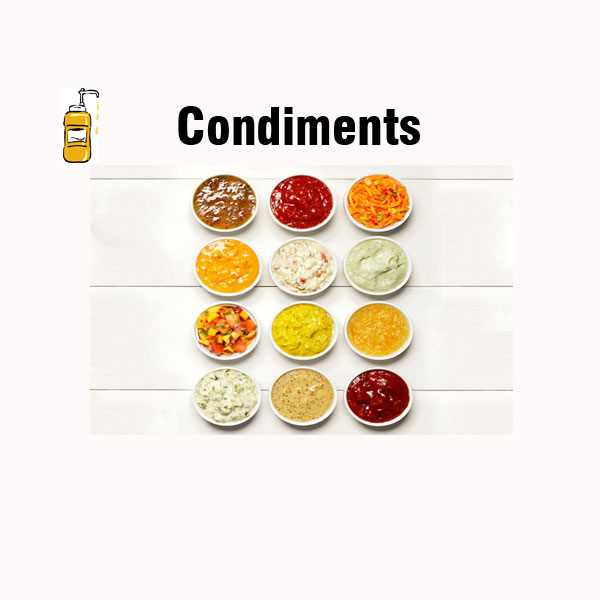 Condiments nutrition facts