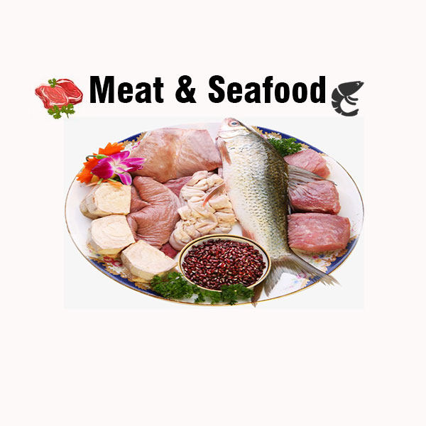 Meat and seafood nutrition facts