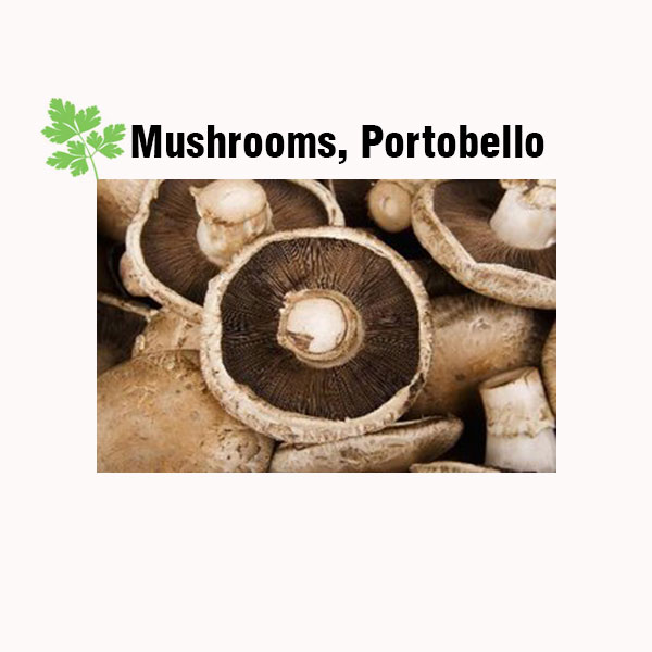 Mushrooms, portobello nutrition facts