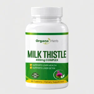 Milk Thistle herbal liver detox and antioxidant support supplement available online at ihcare.ae in Dubai and nearby areas.