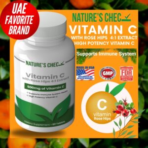 vitamin c 60 tablets natures chec immune support marketing graphic