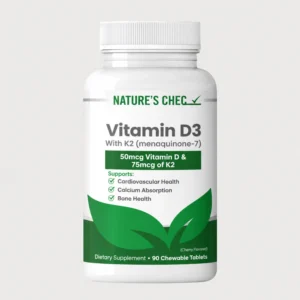 Vitamin D3 with K2 Chewable Tablets