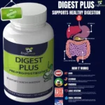 Digest Plus diagram showing digestive system and organ support