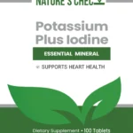 potassium plus iodine 100 tablets flat label benefits graphic