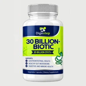 front view bottle render of 30 billion-biotic vcaps 30's probiotic