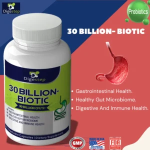 Digestep 30 Billion Biotic probiotic supplement for gut health
