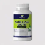 front view bottle render of 30 billion-biotic vcaps 30's probiotic