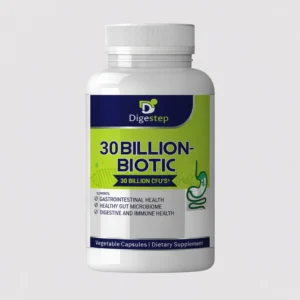 front view bottle render of 30 billion-biotic vcaps 30's probiotic