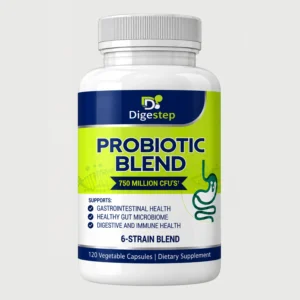 Digestep Probiotic Blend 750 million CFU dietary supplement bottle