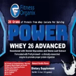 Fitness Organix Power Whey 26 Advanced Vanilla tub front