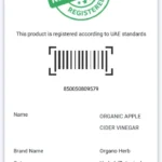organic apple cider vinegar 60 gummies uae registration document