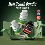 Men Health 50% Discount Package image with Saw Palmetto, Panax Ginseng and Nitro Pump bottles