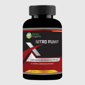 front view bottle render of nitro pump 90 tablets