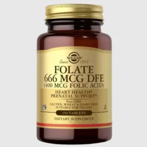 SOLGAR - FOLATE 666 MCG DFE